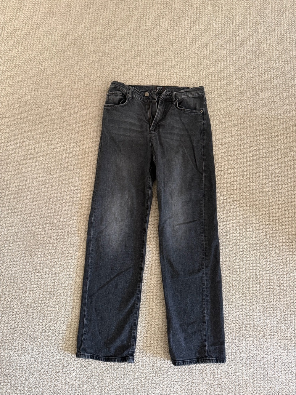BDG Women’s Black Straight Jeans